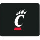 CENTON University of Cincinnati Mouse Pad WIP - Black - Cloth Surface, Rubber MPADC-CIN