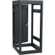 Middle Atlantic Products MRK Series Rack, 24 RU, 31"D - 19" 24U Wide x 29" Deep Floor Standing - Black Powder Coat - Steel - 10000 lb x Static/Stationary Weight Capacity MRK-2431