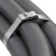 PANDUIT Pan-Steel MS Series Stainless Steel Strap - 50 Pack - 700 lb Loop Tensile - TAA Compliance MS6W50T15-L4