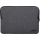 Urban Factory MSM30UF Carrying Case (Sleeve) for Apple 15" MacBook Pro - Black - Shock Absorbing Exterior, Scratch Resistant Interior, Drop Resistant Exterior - Memory Foam Exterior, Fleece Interior, Heather, Metal Puller MSM30UF