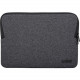 Urban Factory MSN10UF Carrying Case for 14" Notebook, Ultrabook - Black - Shock Absorbing, Drop Resistant - Heather Exterior, Metal Puller, Memory Foam Exterior MSN10UF