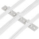 Panduit Multiple Tie Plate - Natural - 100 Pack - Nylon 6.6 - TAA Compliance MTPC5H-E10-C39