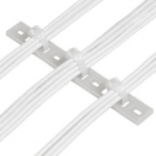 Panduit Multiple Tie Plate - Natural - 100 Pack - Nylon 6.6 - TAA Compliance MTPC7H-E10-C39