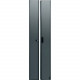 Middle Atlantic Products Solid Split Rear Door - Black - 45U Rack Height MW-CRD-45