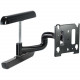 Milestone Av Technologies Chief Reaction MWR-UB - Mounting kit (wall mount, swing arm) - for flat panel - steel - black - wall-mountable MWRUB