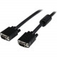 Startech.Com 1 ft Coax High Res Monitor VGA Cable HD15 M/M - 1 ft Coaxial Video Cable for Monitor, Video Device - 15-pin HD-15 Male VGA - Second End: 1 x 15-pin HD-15 Male VGA - Supports up to 1920 x 1200 - Shielding - Nickel Plated Connector - 28 AWG - B