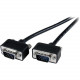 Startech.Com 6 ft Low Profile High Resolution Monitor VGA Cable - HD-15 Male - HD-15 Male - 6ft - Black MXT101MMLP6