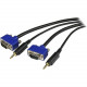 Startech.Com 6 ft Coax High Resolution Monitor VGA Cable w/ Audio - HD15 M/M - 6ft MXTHQMM6A