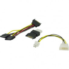 TRANSITION NETWORKS 3 Piece Cable Kit for 12V Power Onput Connectivity Options - TAA Compliance N-POE-CBLKIT