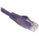 Tripp Lite 5ft Cat5e / Cat5 Snagless Molded Patch Cable RJ45 M/M Purple 5&#39;&#39; - 5 ft Category 5e Network Cable for Network Device - First End: 1 x RJ-45 Male Network - Second End: 1 x RJ-45 Male Network - 1 Gbit/s - Patch Cable - Purple - Ro