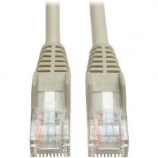 Tripp Lite 14ft Cat5e / Cat5 Snagless Molded Patch Cable RJ45 M/M Gray 14&#39;&#39; - 14ft - 1 x RJ-45 Male - 1 x RJ-45 Male - Gray - TAA Compliance N001-014-GY