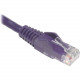 Tripp Lite 14ft Cat5e / Cat5 Snagless Molded Patch Cable RJ45 M/M Purple 14&#39;&#39; - 14 ft Category 5e Network Cable for Network Device - First End: 1 x RJ-45 Male Network - Second End: 1 x RJ-45 Male Network - 1 Gbit/s - Patch Cable - Purple -