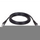 Tripp Lite 15ft Cat5e / Cat5 Snagless Molded Patch Cable RJ45 M/M Black 15&#39;&#39; - Category 5e - 15ft - 1 x RJ-45 Male Network - 1 x RJ-45 Male Network - Black - RoHS, TAA Compliance N001-015-BK