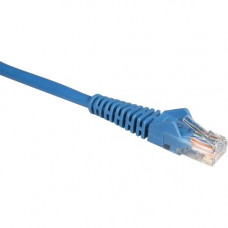 Tripp Lite 25ft Cat5e / Cat5 Snagless Molded Patch Cable RJ45 M/M Blue 25&#39;&#39; - 25ft - 1 x RJ-45 Male - 1 x RJ-45 Male - Blue - TAA Compliance N001-025-BL