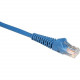 Tripp Lite 25ft Cat5e / Cat5 Snagless Molded Patch Cable RJ45 M/M Blue 25&#39;&#39; - 25ft - 1 x RJ-45 Male - 1 x RJ-45 Male - Blue - TAA Compliance N001-025-BL