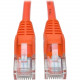 Tripp Lite 25ft Cat5 Cat5e Snagless Molded Patch Cable UTP Orange RJ45 M/M 25&#39;&#39; - Category 5e for Network Device, Router, Switch, Printer, Server - 128 MB/s - Patch Cable - 25 ft - 1 x RJ-45 Male Network - 1 x RJ-45 Male Network - Gold-pla