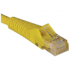 Tripp Lite 25ft Cat5e Cat5 Snagless Molded Patch Cable RJ45 M/M Yellow 25&#39;&#39; - Category 5e - 25ft - 1 x RJ-45 Male Network - 1 x RJ-45 Male Network - Yellow - RoHS, TAA Compliance N001-025-YW