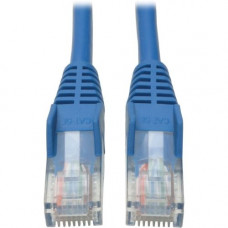 Tripp Lite Cat5e 350 MHz Snagless Molded UTP Patch Cable (RJ45 M/M), Blue, 35 ft. - 35 ft Category 5e Network Cable for Computer, Server, Printer, Photocopier, Router, Blu-ray Player, Switch - First End: 1 x RJ-45 Male Network - Second End: 1 x RJ-45 Male