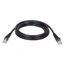 Tripp Lite 100ft Cat5e Cat5 Snagless Molded Patch Cable RJ45 M/M Black 100&#39;&#39; - Category 5e - 100ft - 1 x RJ-45 Male Network - 1 x RJ-45 Male Network - Black - RoHS, TAA Compliance N001-100-BK