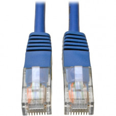Tripp Lite 3ft Cat5e / Cat5 350MHz Molded Patch Cable RJ45 M/M Blue 3&#39;&#39; - 3ft - 1 x RJ-45 Male - 1 x RJ-45 Male - Blue - TAA Compliance N002-003-BL