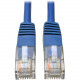 Tripp Lite 3ft Cat5e / Cat5 350MHz Molded Patch Cable RJ45 M/M Blue 3&#39;&#39; - 3ft - 1 x RJ-45 Male - 1 x RJ-45 Male - Blue - TAA Compliance N002-003-BL
