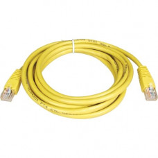 Tripp Lite 5ft Cat5e / Cat5 350MHz Molded Patch Cable RJ45 M/M Yellow 5&#39;&#39; - 5ft - 1 x RJ-45 Male - 1 x RJ-45 Male - Yellow N002-005-YW