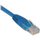 Tripp Lite 14ft Cat5e / Cat5 350MHz Molded Patch Cable RJ45 M/M Blue 14&#39;&#39; - 14 ft Category 5e Network Cable - First End: 1 x RJ-45 Male - Second End: 1 x RJ-45 Male - Patch Cable - Blue - 1 Pack N002-014-BL