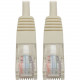 Tripp Lite Cat5e 350 MHz Molded UTP Patch Cable (RJ45 M/M), White, 15 ft. - 15 ft Category 5e Network Cable for Computer, Server, Printer, Photocopier, Router, Blu-ray Player, Switch - First End: 1 x RJ-45 Male Network - Second End: 1 x RJ-45 Male Network