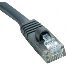Tripp Lite 25ft Cat5e / Cat5 350MHz Outdoor Molded Patch Cable RJ45 M/M Gray 25&#39;&#39; - 25ft - 1 x RJ-45 Male - 1 x RJ-45 Male - Gray N007-025-GY