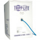 Tripp Lite 1000ft Cat5 / Cat5e Bulk Cable Solid CMR PVC 350MHz Blue 1000&#39;&#39; - 1000ft - Blue - TAA Compliance N022-01K-BL