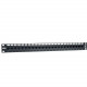 Tripp Lite 24-Port Cat5e Cat5 Rackmount Patch Panel 568B 110 Punch 1URM - 568B, RJ45 Ethernet" - TAA Compliance N052-024