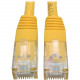 Tripp Lite Cat6 Cat5e Gigabit Molded Patch Cable RJ45 M/M 550MH Yellow 35ft 35&#39;&#39; - RJ-45 for Computer, Printer, Gaming Console, Blu-ray Player, Photocopier, Router, Modem - 128 MB/s - Patch Cable - 35 ft - 1 x RJ-45 Male Network - 1 x RJ-4