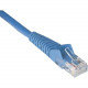 Tripp Lite 3ft Cat6 Gigabit Snagless Molded Patch Cable RJ45 M/M Blue 3&#39;&#39; - 3ft - 1 x RJ-45 Male - 1 x RJ-45 Male - Blue - TAA Compliance N201-003-BL