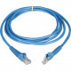 Tripp Lite 5ft Cat6 Gigabit Snagless Molded Patch Cable RJ45 M/M Blue 5&#39;&#39; - 5ft - 1 x RJ-45 Male - 1 x RJ-45 Male - Blue - TAA Compliance N201-005-BL