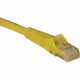 Tripp Lite 5ft Cat6 Gigabit Snagless Molded Patch Cable RJ45 M/M Yellow 5&#39;&#39; - 5ft - 1 x RJ-45 Male - 1 x RJ-45 Male - Yellow N201-005-YW