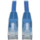 Tripp Lite 3ft Cat6 Gigabit Snagless Molded Patch Cable RJ45 M/M Blue 3&#39;&#39; 50 Bulk Pack - 3 ft Category 6 Network Cable for Network Device - First End: 1 x RJ-45 Male Network - Second End: 1 x RJ-45 Male Network - Patch Cable - Blue - 50 Pa