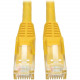 Tripp Lite Cat6 GbE Gigabit Ethernet Snagless Molded Patch Cable UTP Yellow RJ45 M/M 35ft 35&#39;&#39; - Category 6 for Network Adapter, Network Device, Router, Server, Modem, Hub, Switch - 128 MB/s - Patch Cable - 35.10 ft - 1 x RJ-45 Male Networ