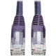 Tripp Lite Cat6 GbE Gigabit Ethernet Snagless Molded Patch Cable UTP Purple RJ45 M/M 50ft 50&#39;&#39; - Category 6 for Network Adapter, Network Device, Router, Server, Modem, Hub, Switch - 128 MB/s - Patch Cable - 49.87 ft - 1 x RJ-45 Male Networ