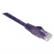 Tripp Lite 125ft Cat6 Gigabit Snagless Molded Patch Cable RJ45 M/M Purple 125&#39;&#39; - 125 ft Category 6 Network Cable for Network Device - First End: 1 x RJ-45 Male Network - Second End: 1 x RJ-45 Male Network - Patch Cable - Purple - RoHS Com