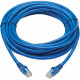 Tripp Lite Cat6 UTP Patch Cable (RJ45) - M/M, PoE, Gigabit, Snagless, CMR-LP, Blue, 20 ft. - 20 ft Category 6 Network Cable for Printer, Router, Server, Modem, Hub, Switch, PoE-enabled Device, Surveillance Camera, VoIP Device, Patch Panel, Workstation, ..