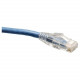 Tripp Lite 100ft Cat6 Gigabit Solid Conductor Snagless Patch Cable RJ45 M/M Blue 100&#39;&#39; - Category 6 - 100ft - 1 x RJ-45 Male Network - 1 x RJ-45 Male Network - Blue - RoHS Compliance N202-100-BL