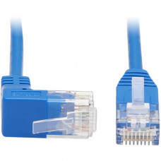 Tripp Lite N204-S05-BL-UP Cat.6 UTP Patch Network Cable - 5 ft Category 6 Network Cable for Network Device, Router, Server, Switch, Workstation, VoIP Device, Printer, Computer, Photocopier, Modem, Patch Panel, ... - First End: 1 x RJ-45 Male Network - Sec