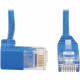 Tripp Lite N204-S05-BL-DN Cat.6 UTP Patch Network Cable - 5 ft Category 6 Network Cable for Network Device, Router, Server, Switch, Workstation, VoIP Device, Printer, Computer, Photocopier, Modem, Patch Panel, ... - First End: 1 x RJ-45 Male Network - Sec