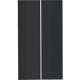 Panduit Split Side Panelfor 42 RU 1070mm Depth Cabinet. Color: Black - Black - 42U Rack Height - 1 Pack - 77.4" Height - 40.6" Width - 42" Depth N21SPS