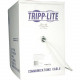 Tripp Lite 1000FT PVC CMR CAT 6 SOLID UTP BULK CABLE White 1000&#39;&#39; - Category 6 for Network Device - 128 MB/s - 1000 ft - 1 x Bare Wire - 1 x Bare Wire - White - TAA Compliance N222-01K-WH