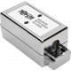 Tripp Lite Cat6 Cat5e 110 Style Punch Down Coupler Shielded Junction Box - Silver - ABS Plastic - TAA Compliance N237-001-SH