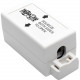 Tripp Lite Cat6 Cat5e 110 Style Punch Down Coupler Unshielded Junction Box - White - ABS Plastic - TAA Compliance N237-001