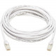 Tripp Lite Safe-IT N261AB-020-WH Cat.6a UTP Network Cable - 20 ft Category 6a Network Cable for Network Device, Patch Panel, Switch, Server, Modem, Router, Network Adapter, Hub - First End: 1 x RJ-45 Male Network - Second End: 1 x RJ-45 Male Network - 10 