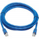Tripp Lite Cat6a Patch Cable F/UTP Snagless w/ PoE 10G CMR-LP Blue M/M 10ft - 10 ft Category 6a Network Cable for Router, Server, Modem, Hub, Switch, PoE-enabled Device, Surveillance Camera, VoIP Device, Patch Panel, Workstation, Network Switch, ... - Fir
