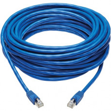 Tripp Lite N261P-050-BL Cat.6a F/UTP Patch Network Cable - 50 ft Category 6a Network Cable for Router, Server, Modem, Hub, Switch, PoE-enabled Device, Surveillance Camera, VoIP Device, Patch Panel, Workstation, Peripheral Device, ... - First End: 1 x RJ-4